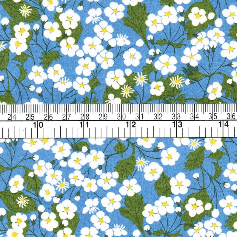 Liberty of London Tana Lawn - Mitsi G Blue