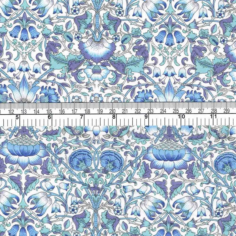 Liberty of London Tana Lawn - Lodden E Blue