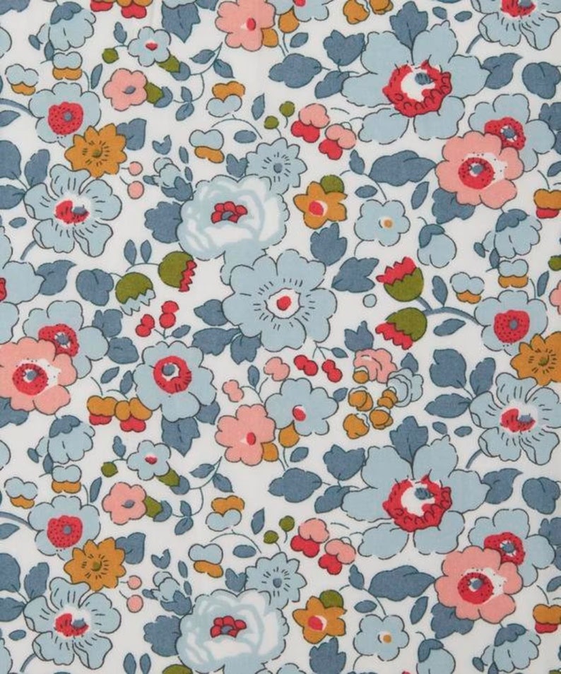 Liberty of London Tana Lawn - Betsy P Blue