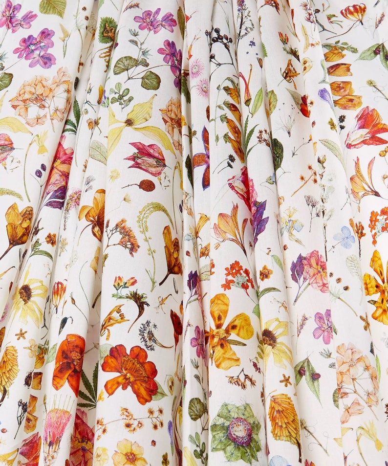 Liberty of London Tana Lawn - Floral Eve White