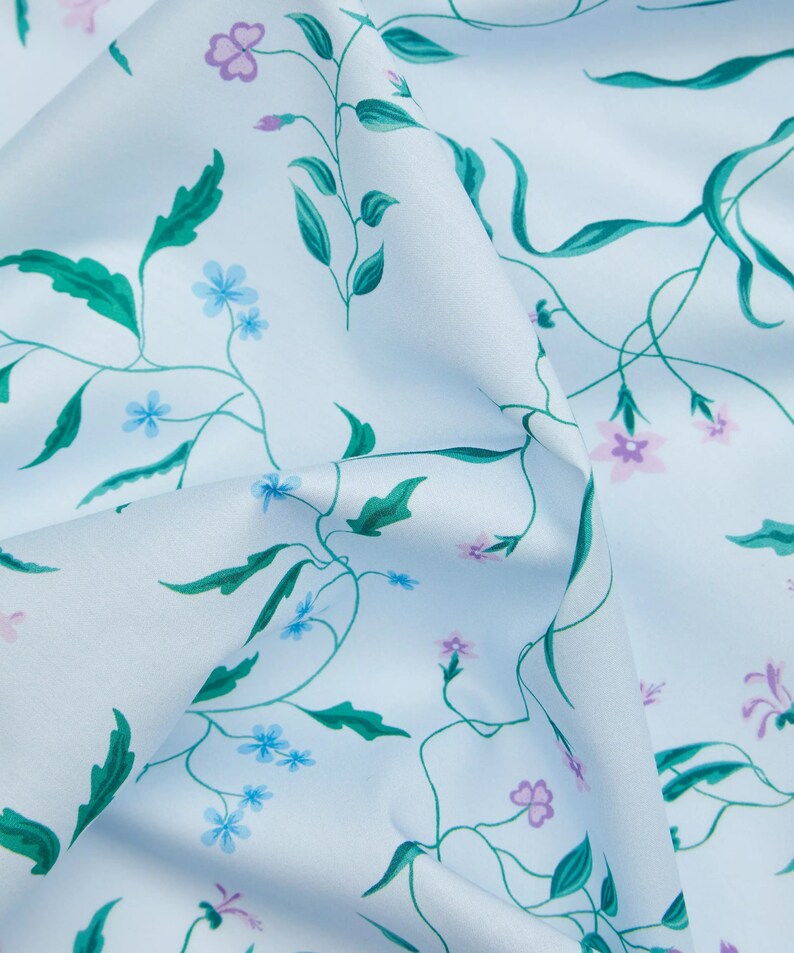 Liberty of London Tana Lawn - Regal Blossom Blue