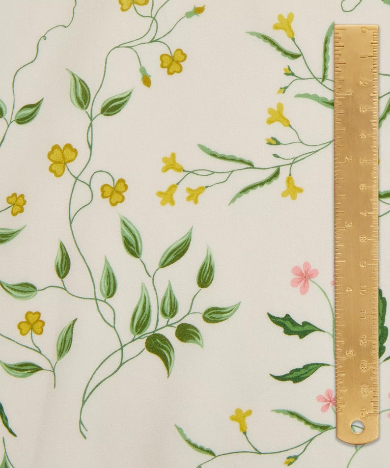 Liberty of London Tana Lawn - Regal Blossom Yellow