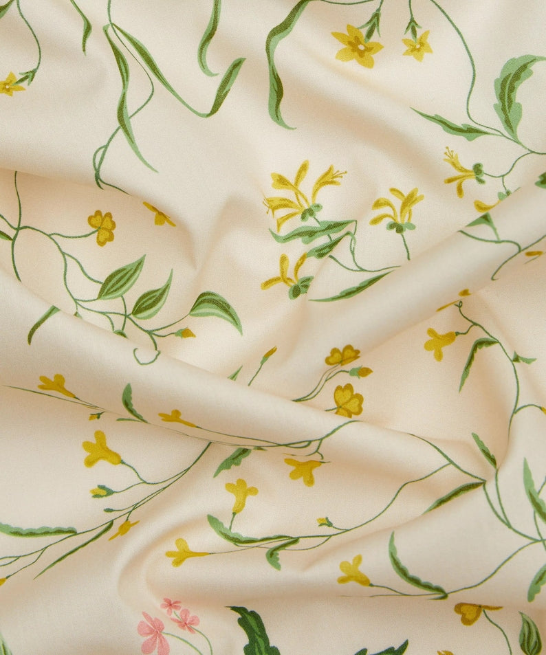 Liberty of London Tana Lawn - Regal Blossom Yellow