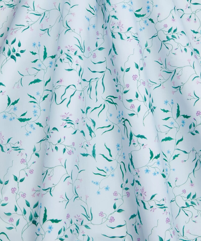 Liberty of London Tana Lawn - Regal Blossom Blue