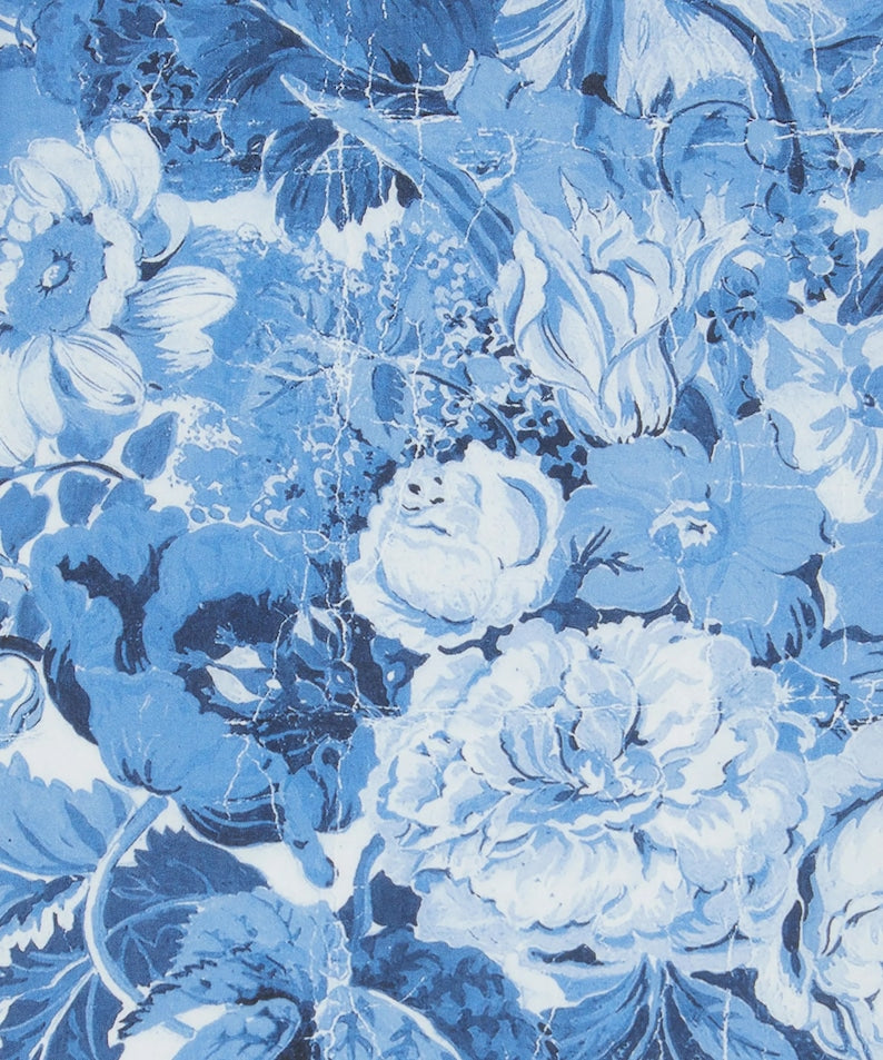Liberty of London Tana Lawn - Parchment Petal Blue