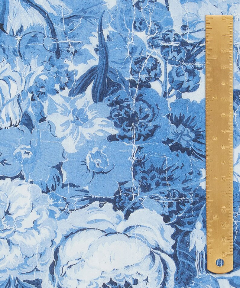 Liberty of London Tana Lawn - Parchment Petal Blue