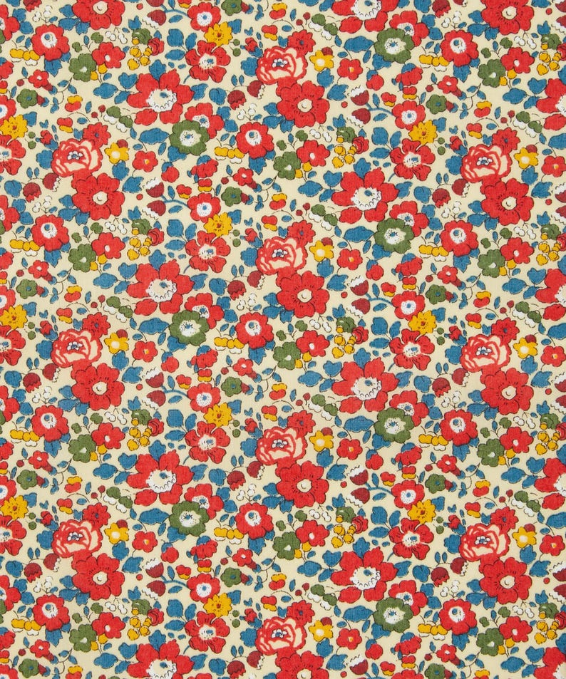 Liberty of London Tana Lawn - Betsy Ann Red