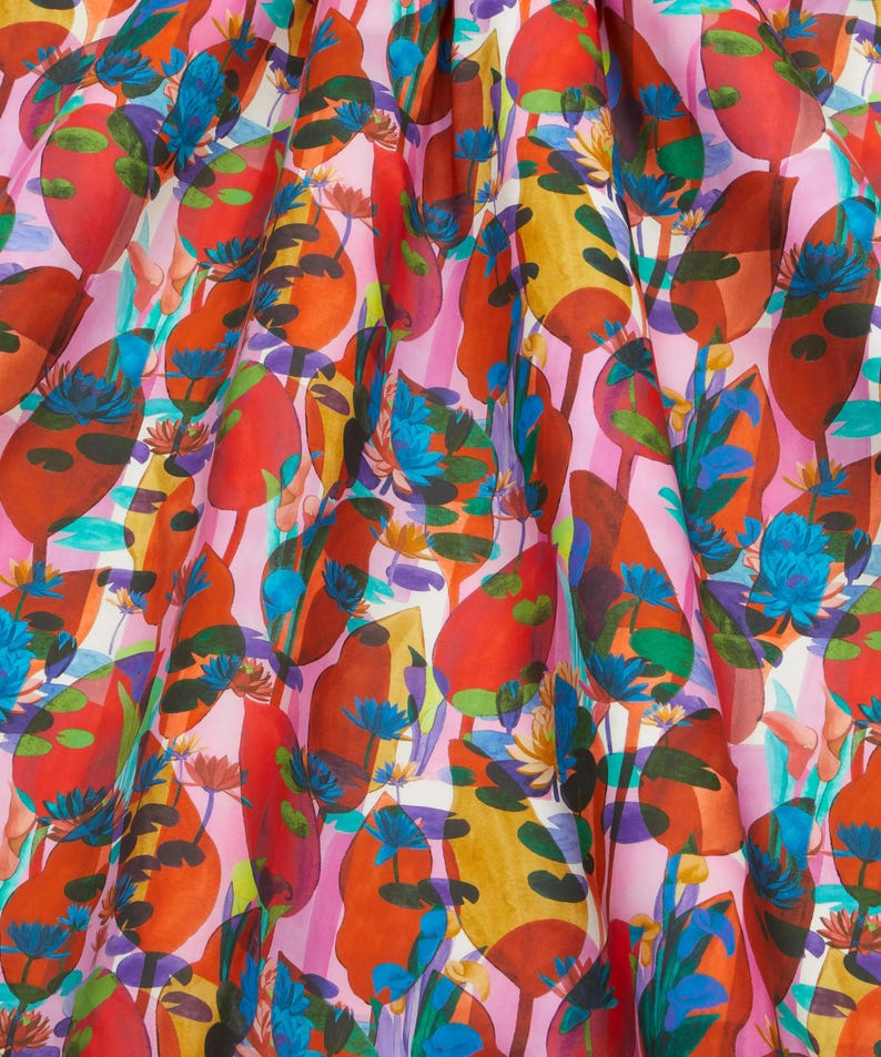 Liberty of London Tana Lawn - Other World Red