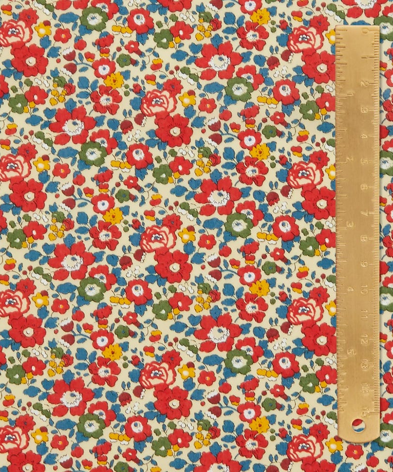 Liberty of London Tana Lawn - Betsy Ann Red
