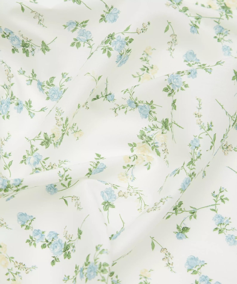 Liberty of London Tana Lawn - Elizabeth Blue